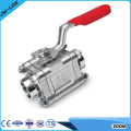 sanitary 3 piece stainless steel ball valve dn20